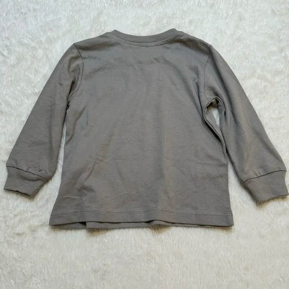 NEW Ralph Lauren Long Sleeve T-Shirt sz 9 months gray